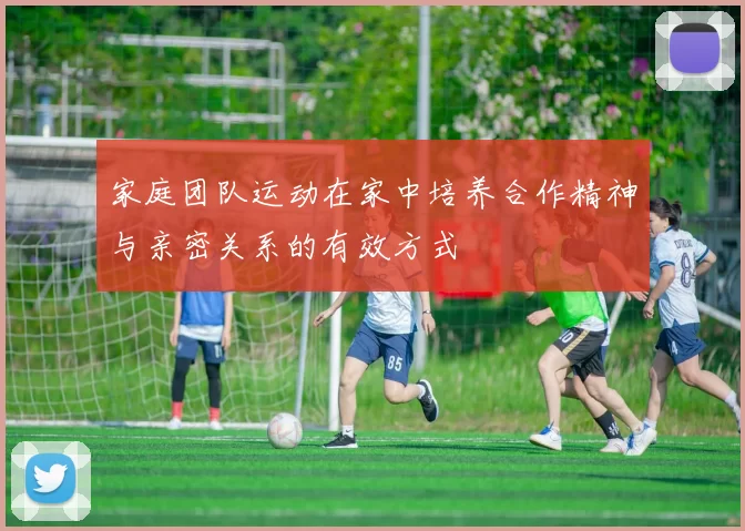 家庭团队运动在家中培养合作精神与亲密关系的有效方式
